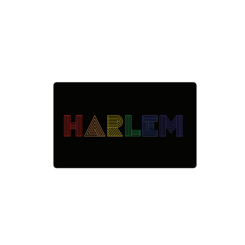Harlem Rainbow Magnet Black