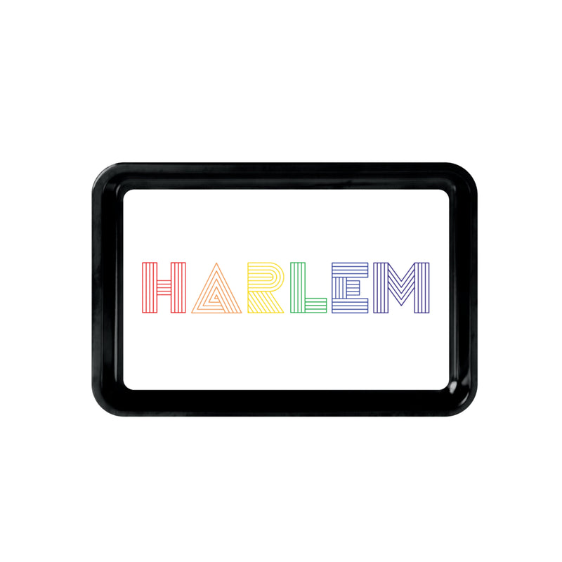 Harlem Rainbow Tray White