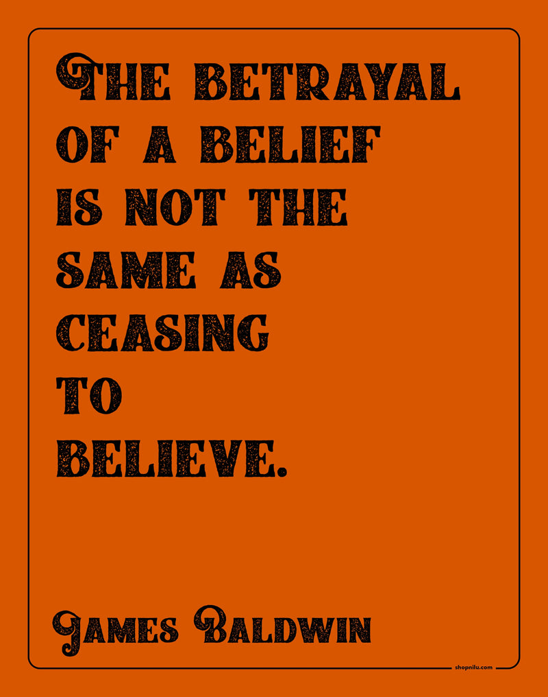 The Betrayal of a Belief, - Baldwin Print