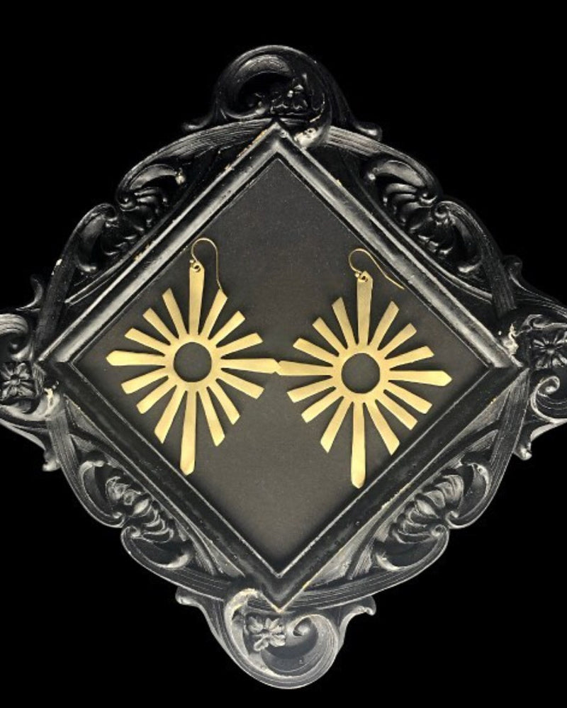 Sun Burst Earrings