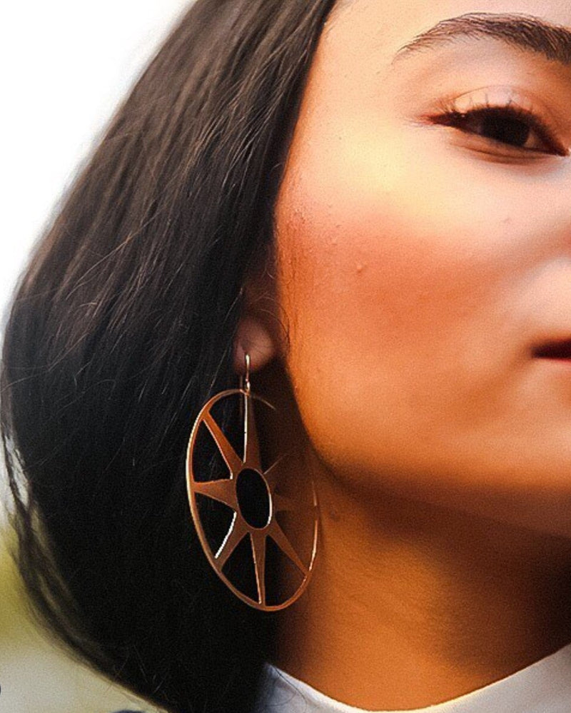 Golden Sun Earrings