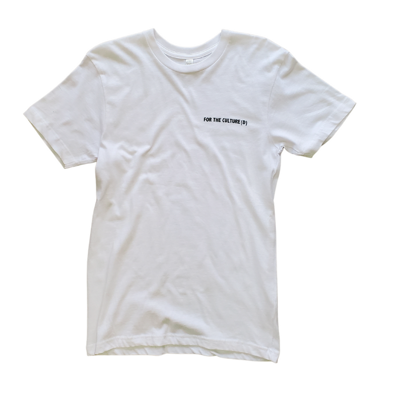 For the CULTURE(D) White T-shirt