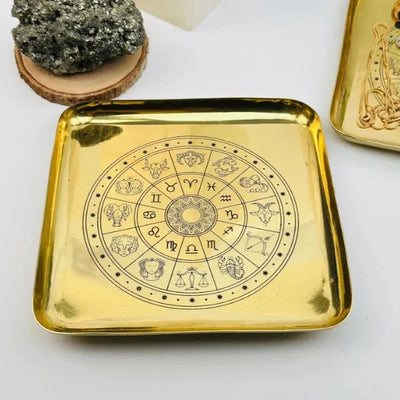 Brass Zodiac Tray