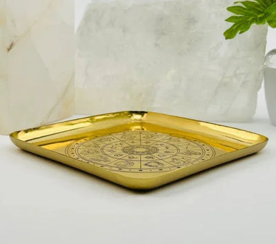 Brass Zodiac Tray