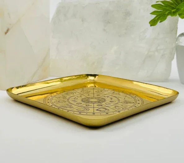 Brass Zodiac Tray