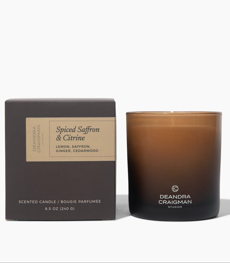 Spiced Saffron & Citrine Candle