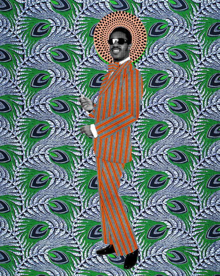 Stevie Wonder Digital Collage 8X10