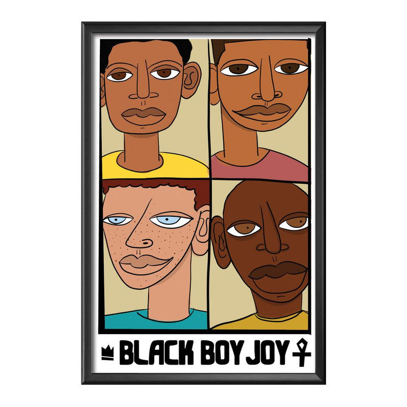 Black Boy Joy Poster | NiLu.
