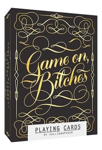 Game On Bitches Playing Cards | NiLu.
