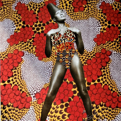 Grace Jones 8x10 Digital Collage | NiLu.