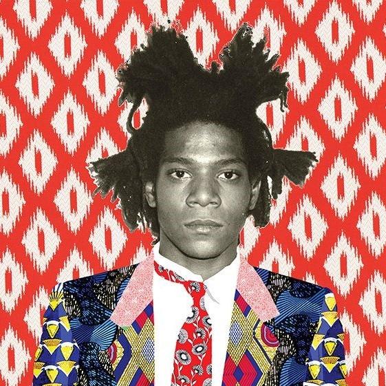 Jean-Michel Basquiat 8x10 Digital Collage | NiLu.