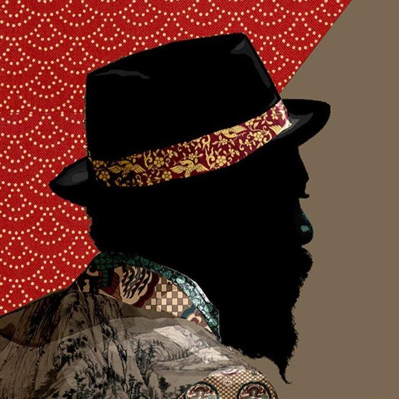 Thelonious Monk 8x10 Digital Collage | NiLu.