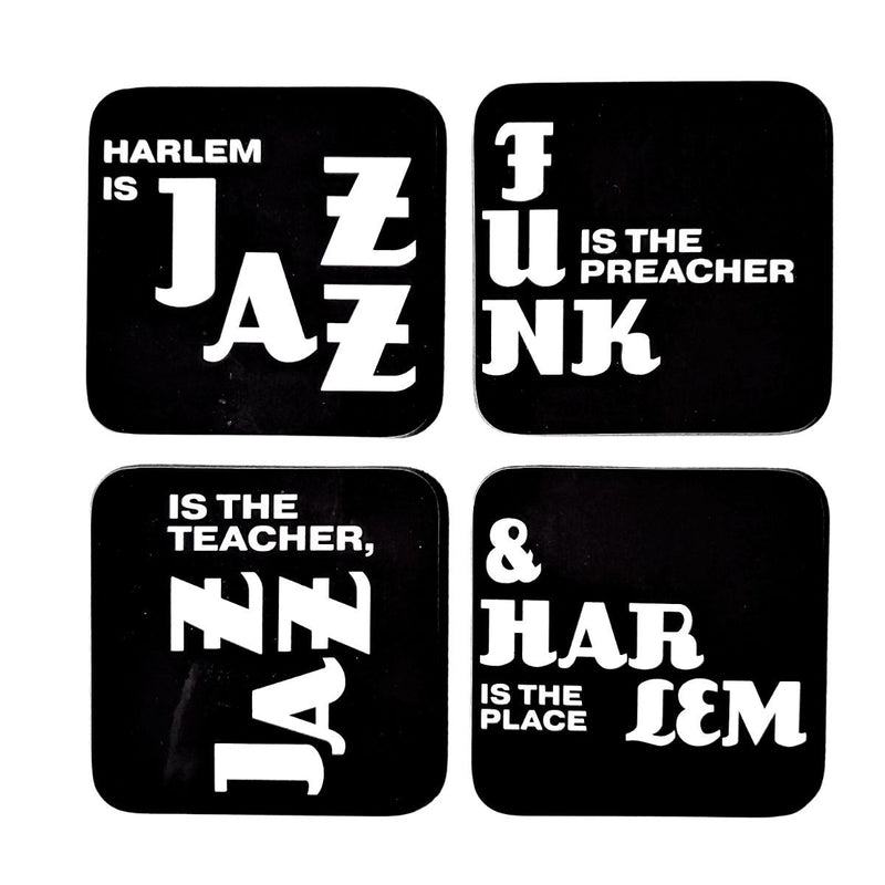 Harlem Jazz Coasters | NiLu.